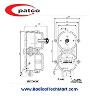 Patco FLP/WP Only Stop Push Button Station – Emergency Stop for Hazardous Areas