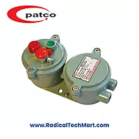 Patco FLP/WP Push Button Station with Indicator – Start Stop Control for Hazardous Area