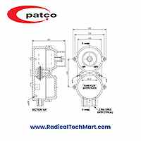 Patco FLP/WP Rotary Switch – Flameproof IP65 Switch for Zone 1 & 2 Hazardous Areas