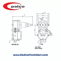 Patco FLP/WP Switch Socket with Plug – Flameproof Electrical Connector for Hazardous Areas