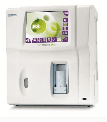 Automatic Horiba Abx Micros Es60 Hematology Analyzer, 3 Part