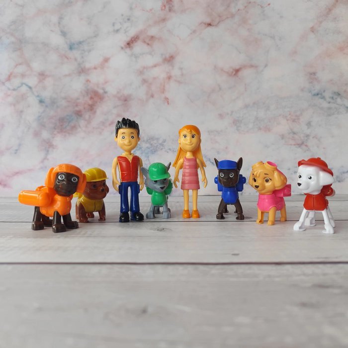 Paw Petrol Toy Set