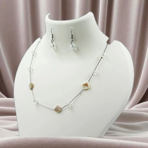 Sparkling Jewelry Set-Necklace & Earrings