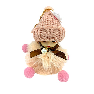 Peach Baby Doll Gifting Key Chains