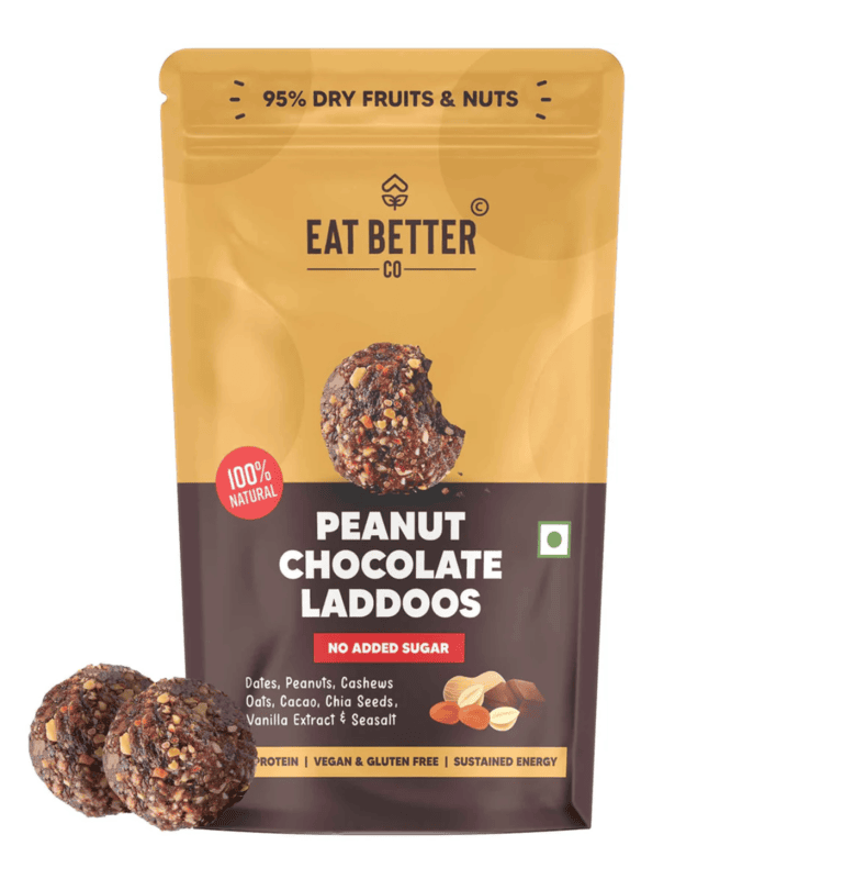 Better Laddoos-Peanut & Chocolate 70 Gms - Eat Better