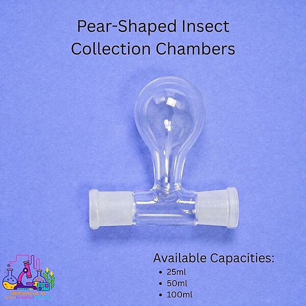 Pear-Shaped Insect Collection Chambers