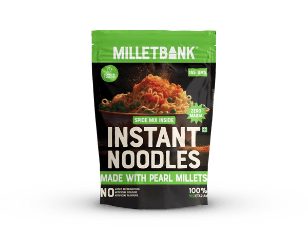 Instant Pearl Millet Noodles 165g (Millet Bank)