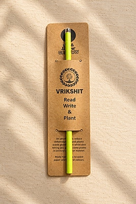 Plantable Seed Pencil with Kraft Backing Card Plantable Seed Pencil with Kraft Backing Card