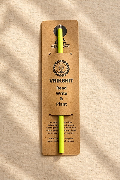Plantable Seed Pencil with Kraft Backing Card Plantable Seed Pencil with Kraft Backing Card