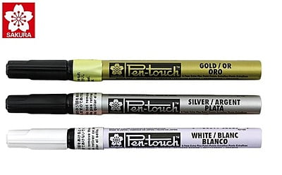 SAKURA PENTOUCH PAINT MARKER, EXTRA-FINE POINT, 0.7MM SAKURA PENTOUCH PAINT MARKER, EXTRA-FINE POINT, 0.7MM