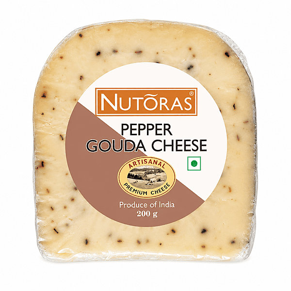 Nutoras Pepper Gouda Cheese 200G Nutoras Pepper Gouda Cheese 200G