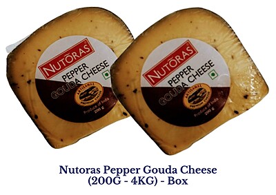 Nutoras Pepper Gouda Cheese (200G - 4KG)