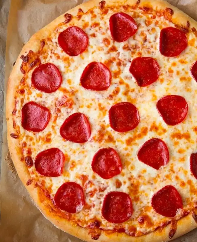 Pork Extra Cured & smoked Pepperoni (Premium) 500 Gms - Slice Of Pink