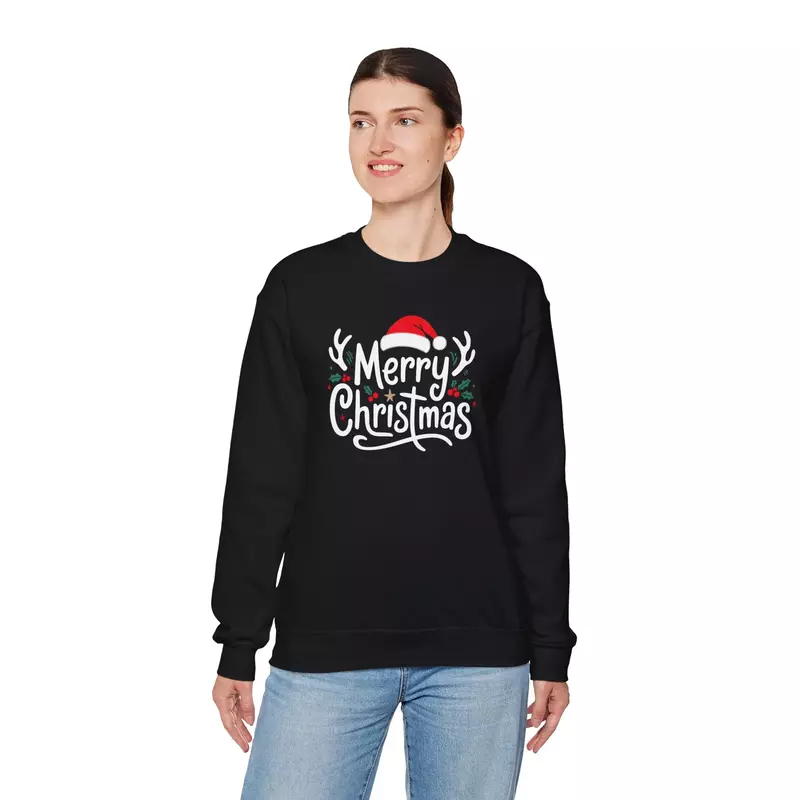 Merry Christmas Vibe | SweatShirt Oversized