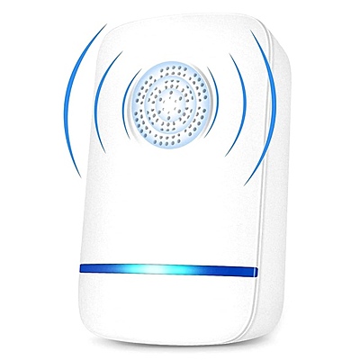 Ultrasonic Electronic Pest Repeller, Pest Controll Repeller Pack of 1 (Colour: White)