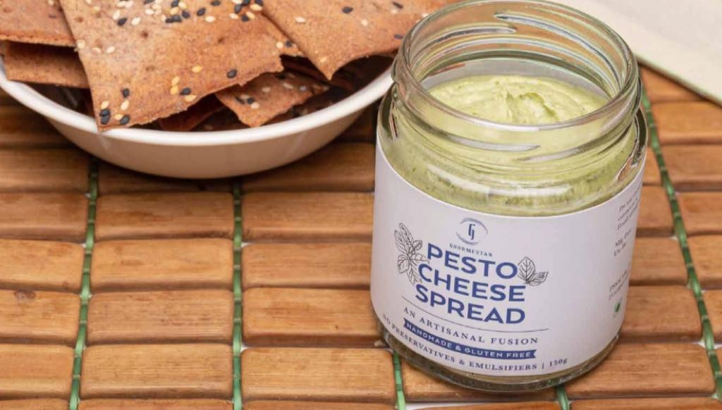 Pesto Cheese Jar 150 Gms - Vegan