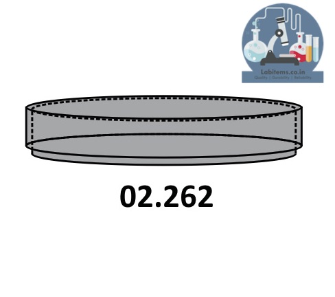 Petri dishes, Boro33 glass, repeatedly autoclavable Quantity - 02.261.01