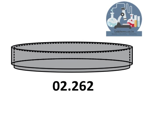 Petri dishes, Boro33 glass, repeatedly autoclavable Quantity - 02.261.01