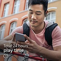 Philips Audio TWS TAT3225 True Wireless Earbuds | 24 Hr Playtime, IPX4, Bluetooth 5.2, Voice Assistant - Black Philips Audio TWS TAT3225 True Wireless Earbuds | 24 Hr Playtime, IPX4, Bluetooth 5.2, Voice Assistant - Black