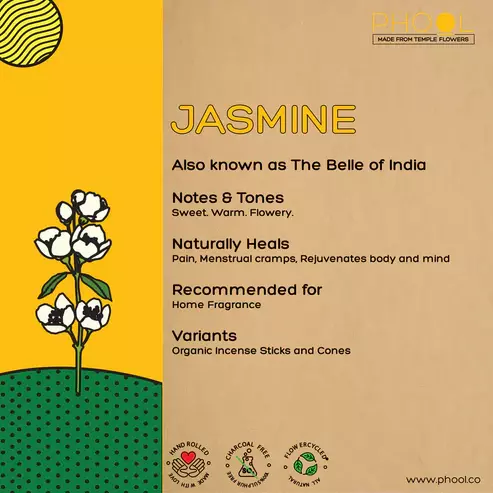 Phool JASMINE Incense Sticks