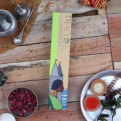 Phool TULSI Incense Sticks