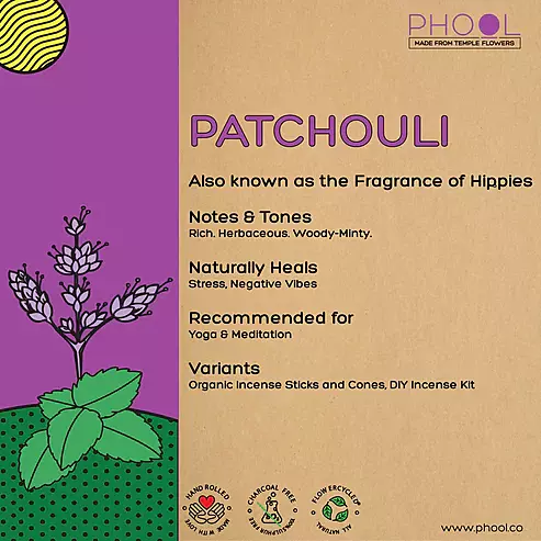 Phool PATCHOULI Incense Sticks
