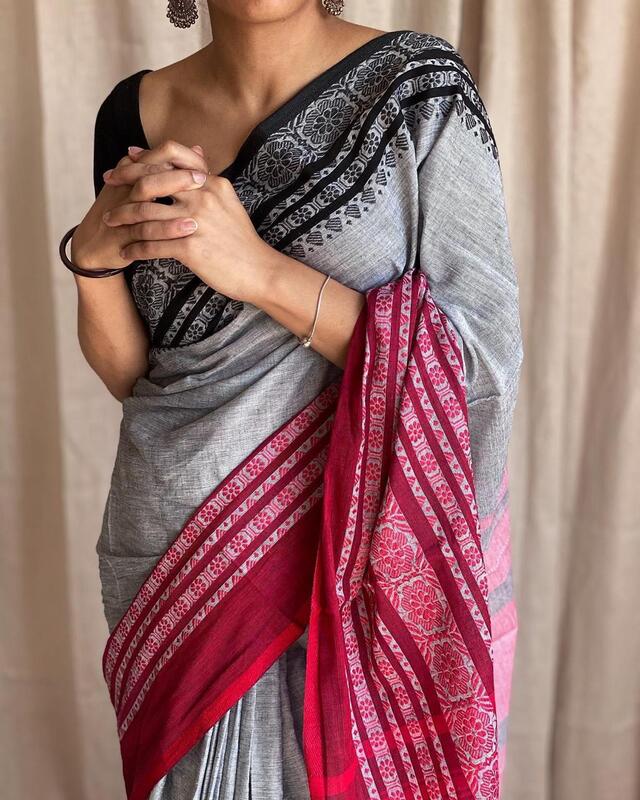 Zoya ( Khadi cotton sarees )