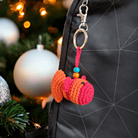 Crochet Fish Key Chain