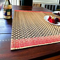 Madur Black Honey Comb Runner Madur Black Honey Comb Runner