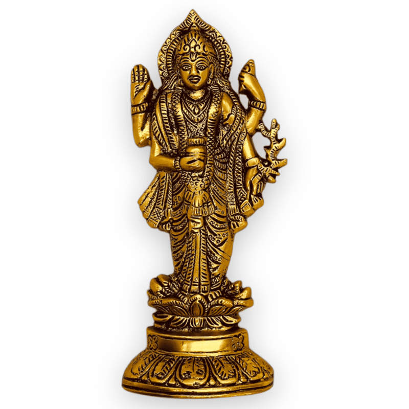 Dhannwantri Kuber Gold 10 X 23 X 3 CM Dhannwantri Kuber Gold 10 X 23 X 3 CM