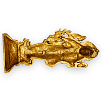 Dhannwantri Kuber Gold 10 X 23 X 3 CM Dhannwantri Kuber Gold 10 X 23 X 3 CM