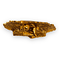 Sai Baba Leaf Gold 17 X 19 X 5 cm Sai Baba Leaf Gold 17 X 19 X 5 cm