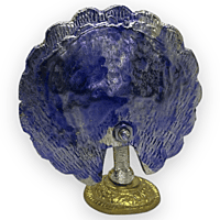 Peacock Dancing Small Meena Gold Colour Peacock Dancing Small Meena Gold Colour