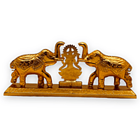 Elephant Pair Kum Kum Bharani With Laxmi