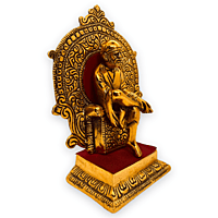 Sai Baba Singhasan Small Gold Colour Sai Baba Singhasan Small Gold Colour