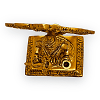 ANNAPURNA IDOL GOLD 9cm x 16cm x 11cm