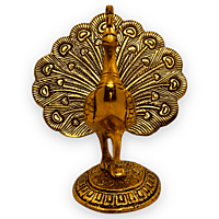 Peacock Dancing Gold Colour Peacock Dancing Gold Colour