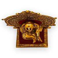Sai Baba Singhasan Small Gold Colour Sai Baba Singhasan Small Gold Colour