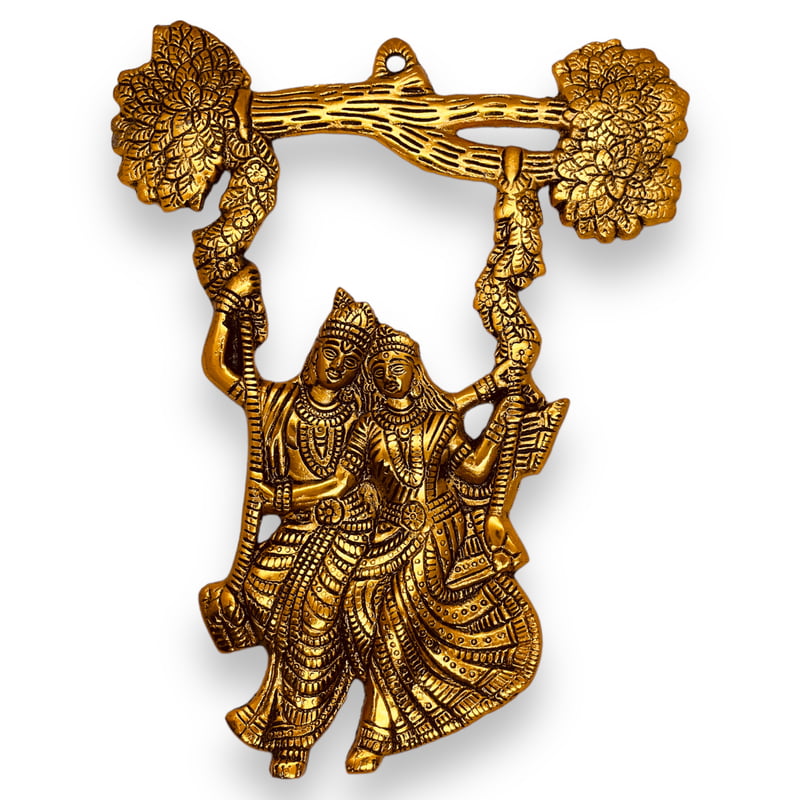 Radha Krishna Swing Wall Hanging