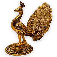 Peacock Dancing Gold Colour Peacock Dancing Gold Colour