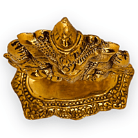 Kamal Ganesha Plate Gold Colour 13 X 18 X 3 CM Kamal Ganesha Plate Gold Colour 13 X 18 X 3 CM