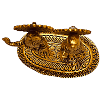 Radha Krishna With Flute Gold Colour 10 x 11 5 x 6 cm Radha Krishna With Flute Gold Colour 10 x 11 5 x 6 cm