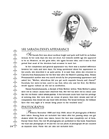 Photographs of Sri Ramakrishna - Sarada Devi