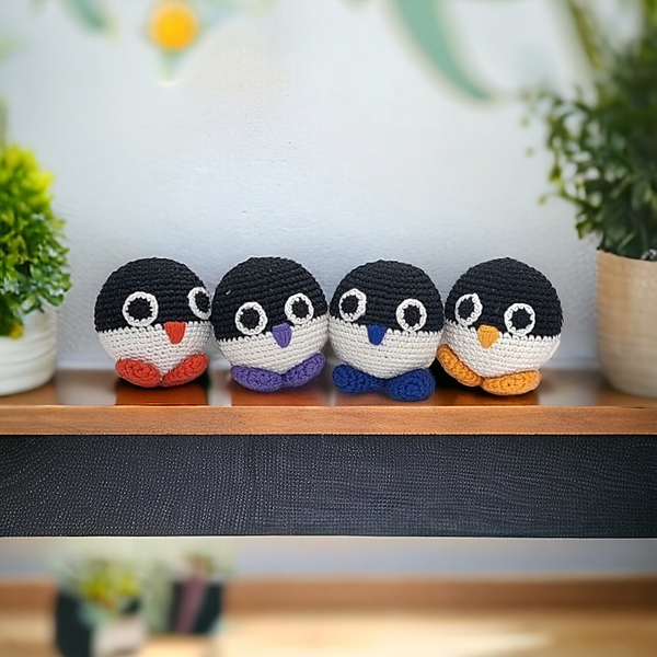 Crochet Penguin Stress Ball