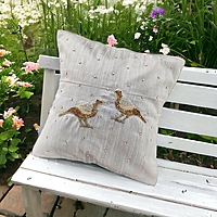 Sparrow Cushion Cover
