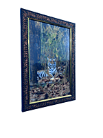 Beautifully photographed in their natural habitat and elegantly framed Bengal tiger in the wild || wildlife photograhy || Professionally captured photo || tiger in a frame || home décor || Framed