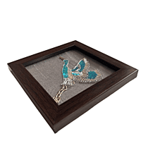 Zardozi Saras Wooden Coaster (Set of 2) Zardozi Saras Wooden Coaster (Set of 2)