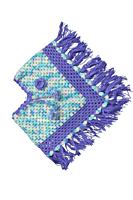 Handknitted multicolored woolen poncho with cap for kids between 6 months and 1 year || beautiful design and excellent finish and amazing crotchet work-PN2413