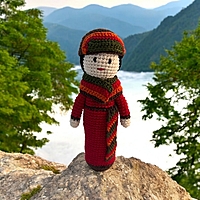 Crochet Nagaland Medium Figurine