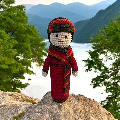 Crochet Nagaland Medium Figurine